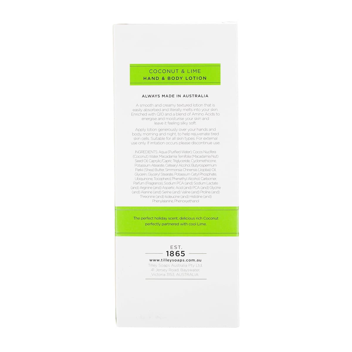 Thumbnail Tilley Body Lotion Coconut & Lime 400ml