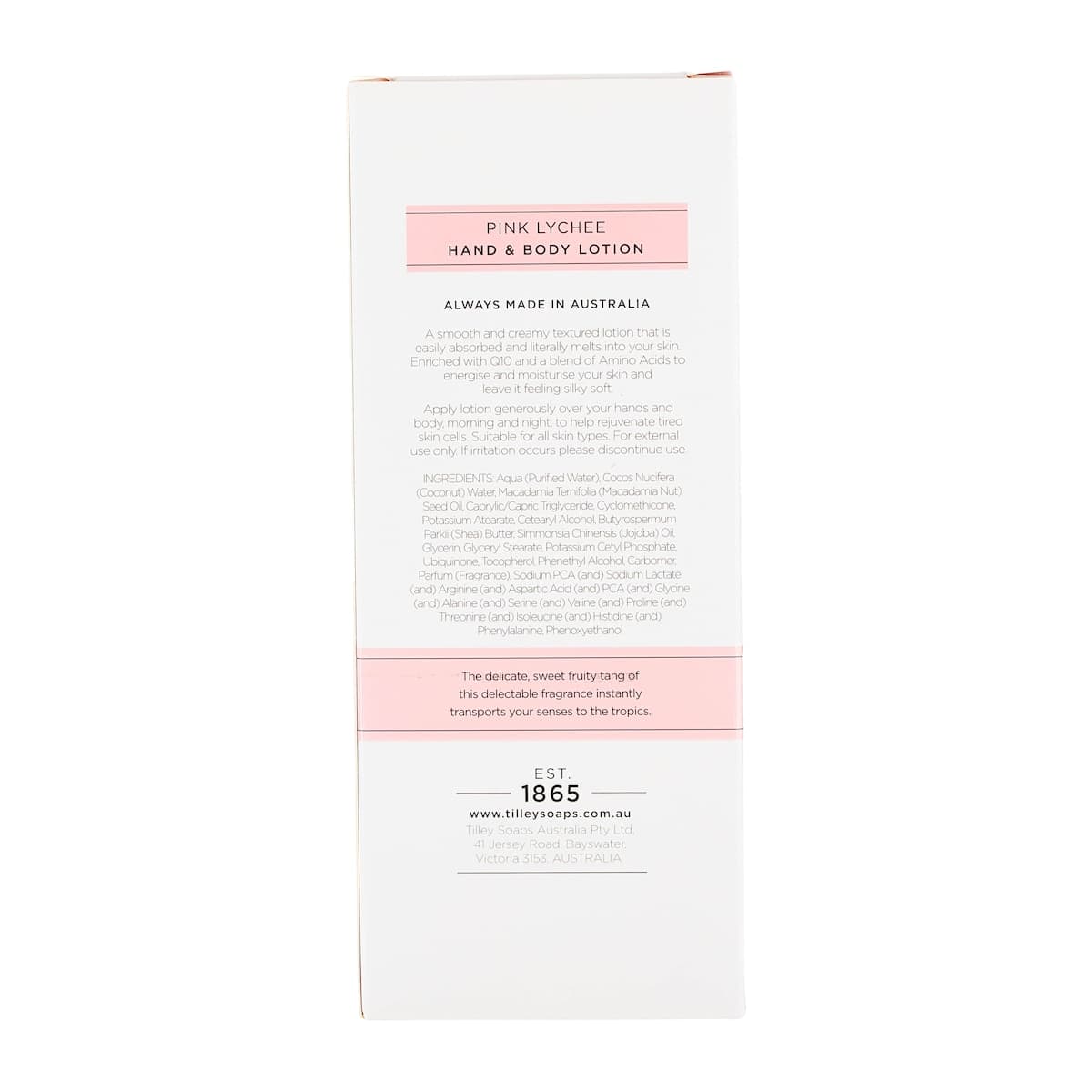 Thumbnail Tilley Body Lotion Pink Lychee 400ml