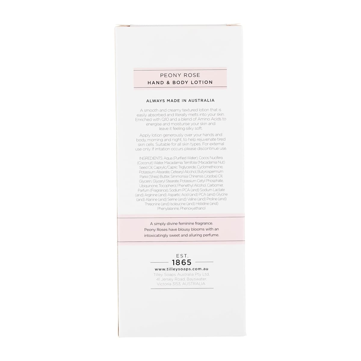 Thumbnail Tilley Body Lotion Peony Rose 400ml