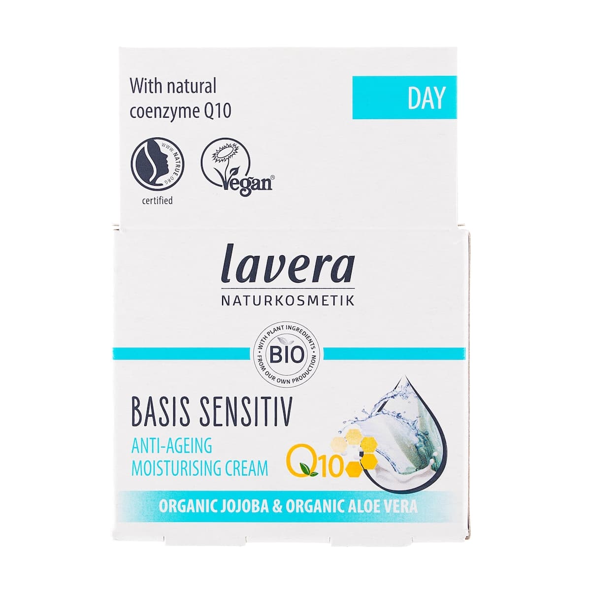 Thumbnail Lavera Basis Sensitiv Anti-Ageing Day Cream Q10 50ml