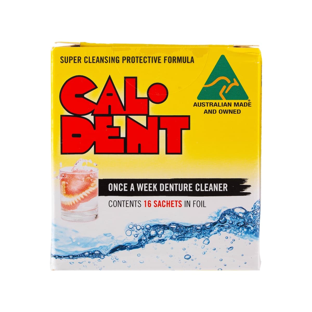 Thumbnail Caldent Denture Cleaner Sachets 16 Pack