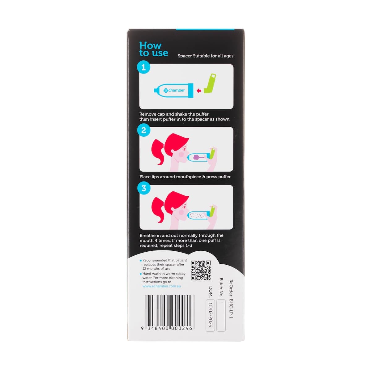Thumbnail e-chamber La Petite Asthma Spacer