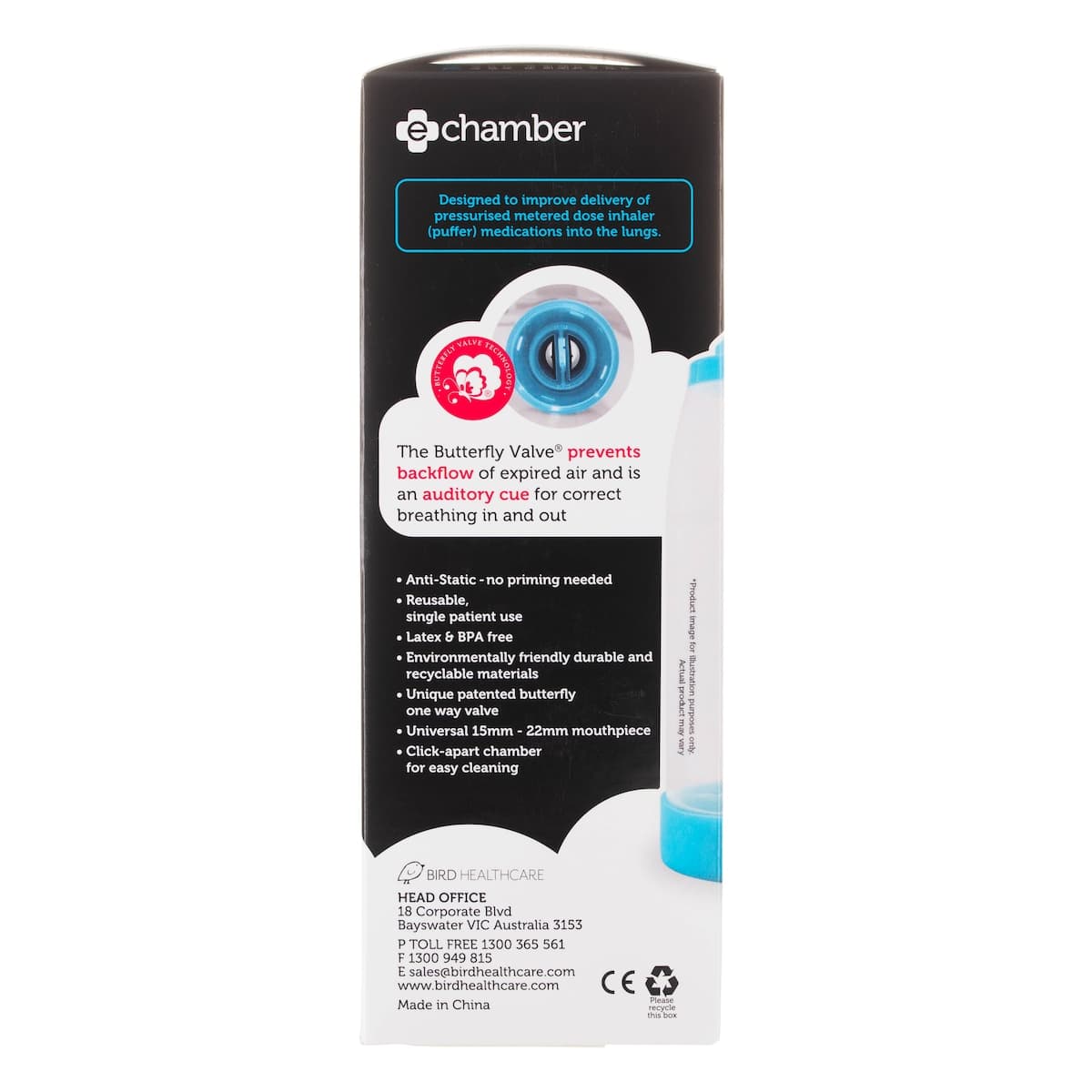 Thumbnail e-chamber La Petite Asthma Spacer