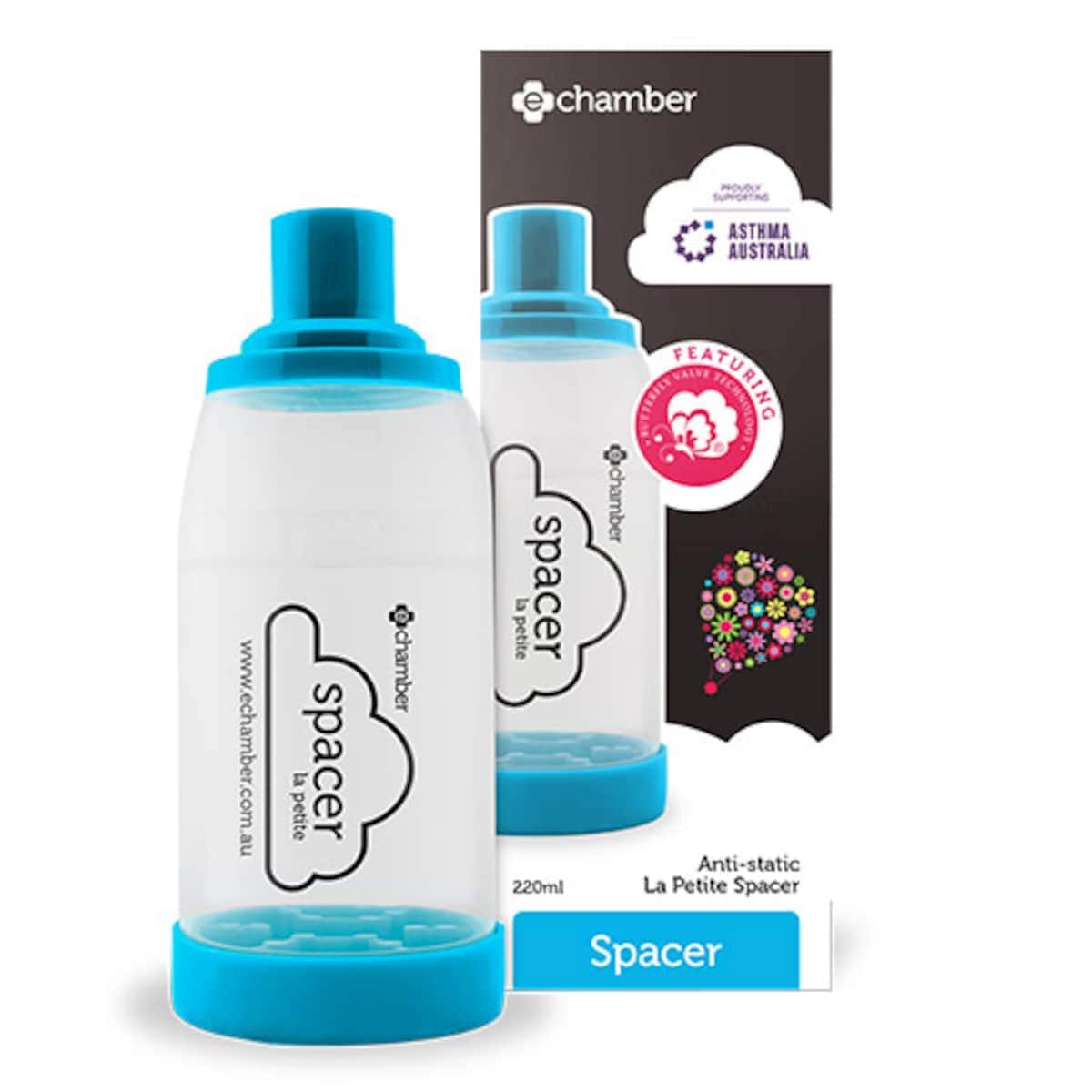 Thumbnail e-chamber La Petite Asthma Spacer