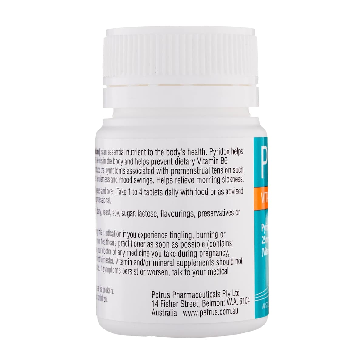Thumbnail Pyridox Vitamin B6 Supplement 100 Tablets