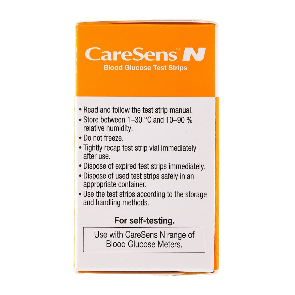 Thumbnail CareSens N Blood Glucose Test Strips 100 Pack