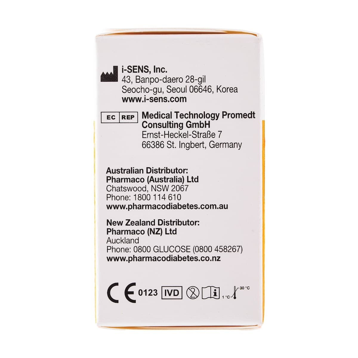 Thumbnail CareSens N Blood Glucose Test Strips 100 Pack