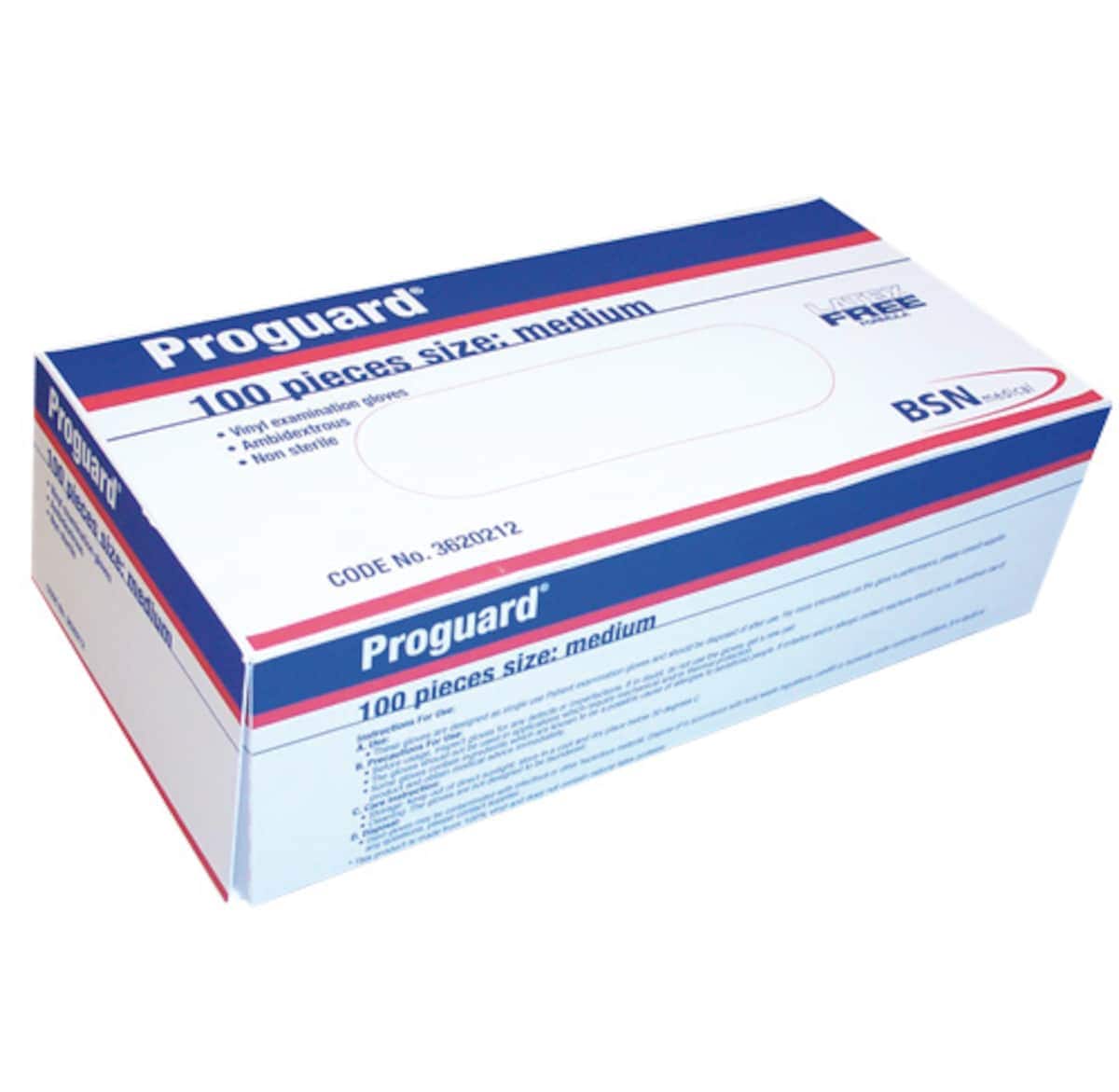 Thumbnail Proguard Examination Gloves Medium 100 Pack