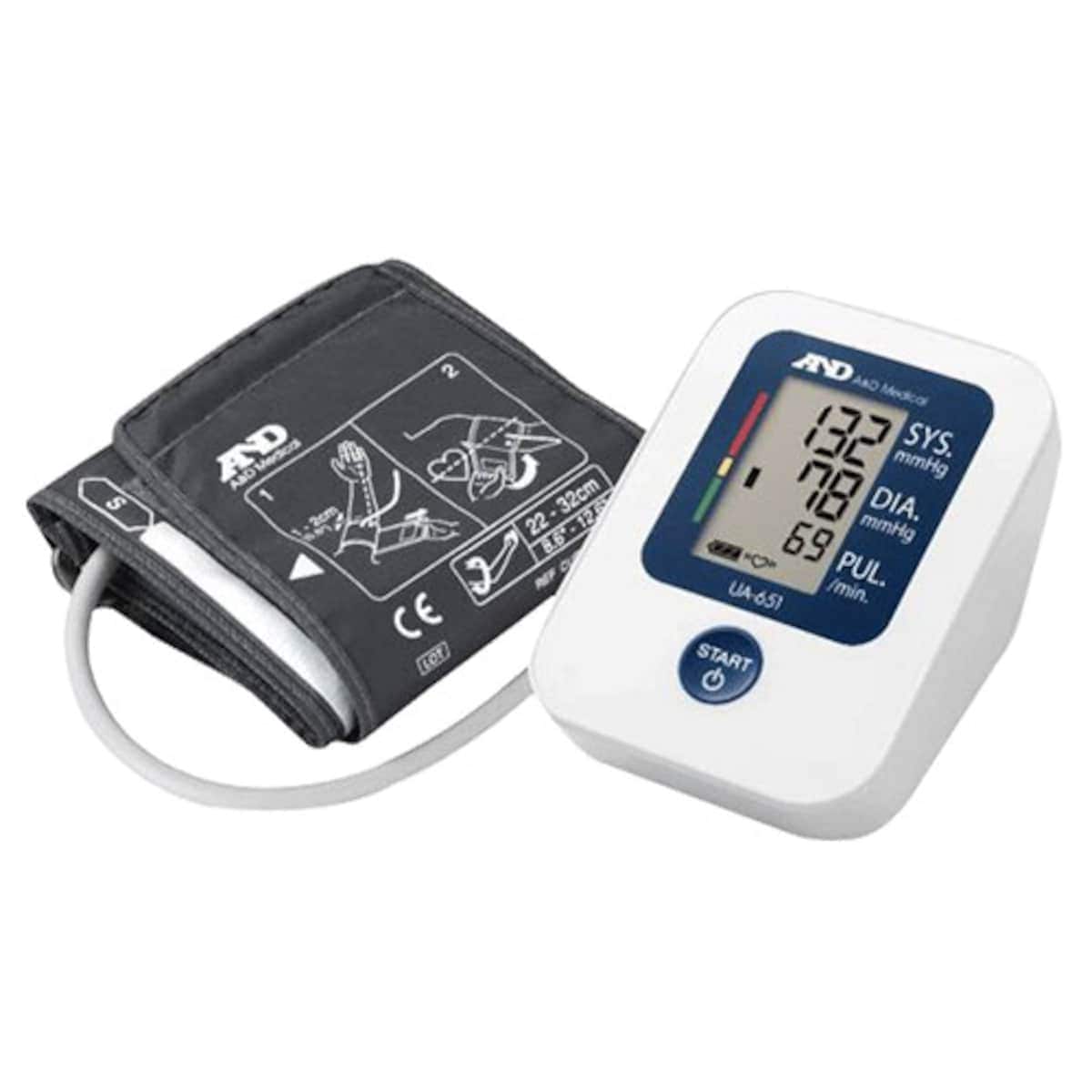 Thumbnail A&D Medical Blood Pressure Monitor UA-651SL