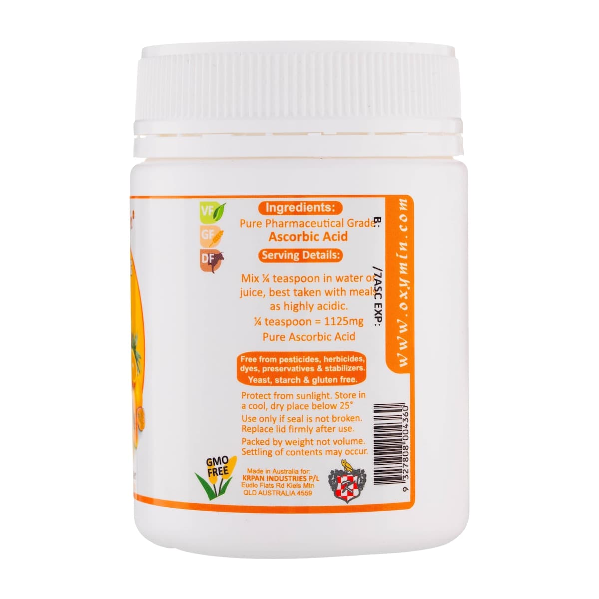 Thumbnail Oxymin Ascorbic Acid Powder 200g