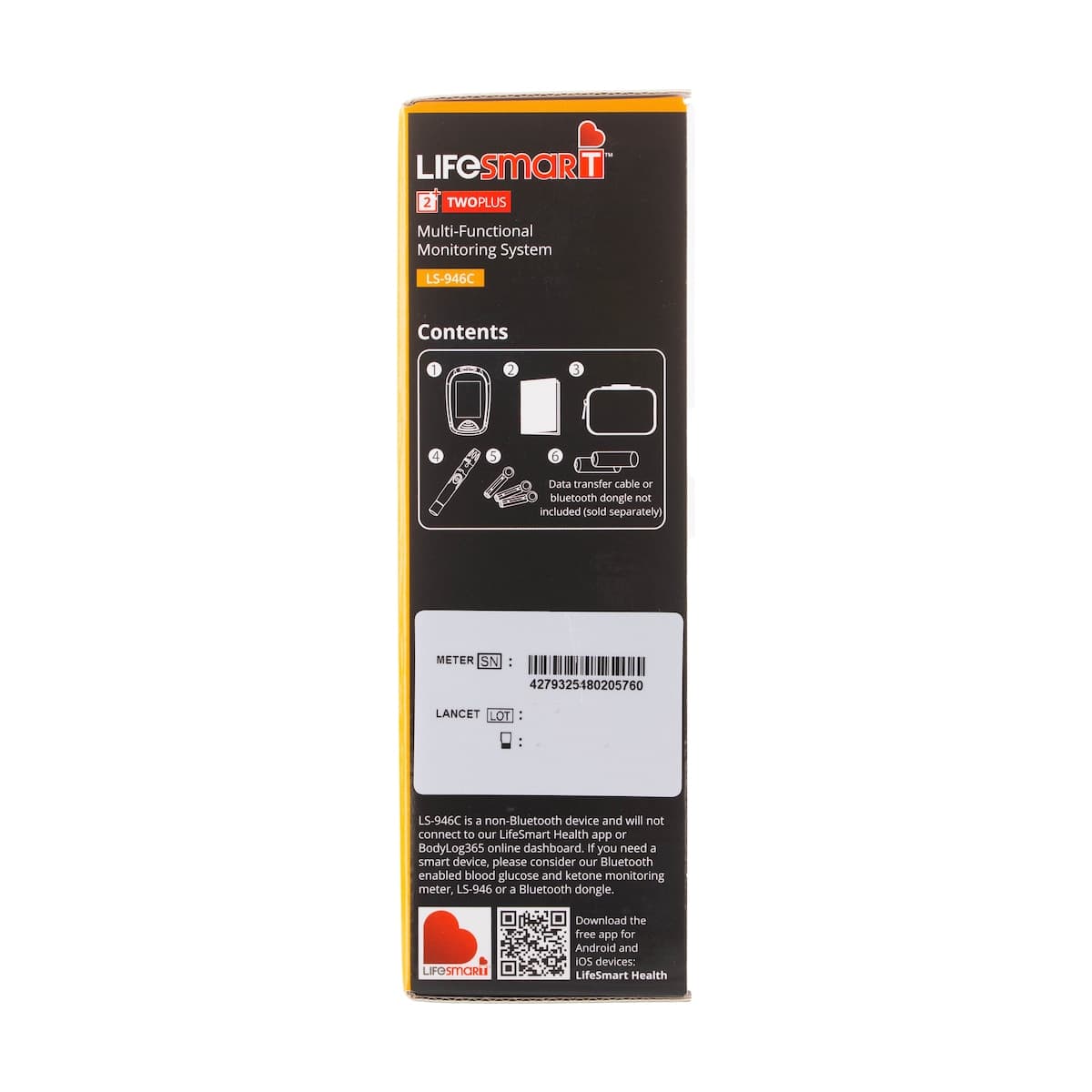 Thumbnail LifeSmart Multi Functional Monitor for Blood Glucose Ketone & Cholesterol