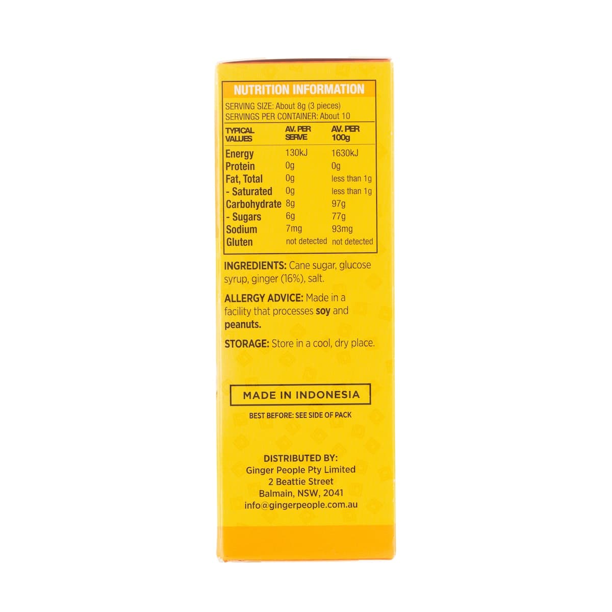 Thumbnail The Ginger People Gin Gins Hard Ginger Candy Double Strength 84g