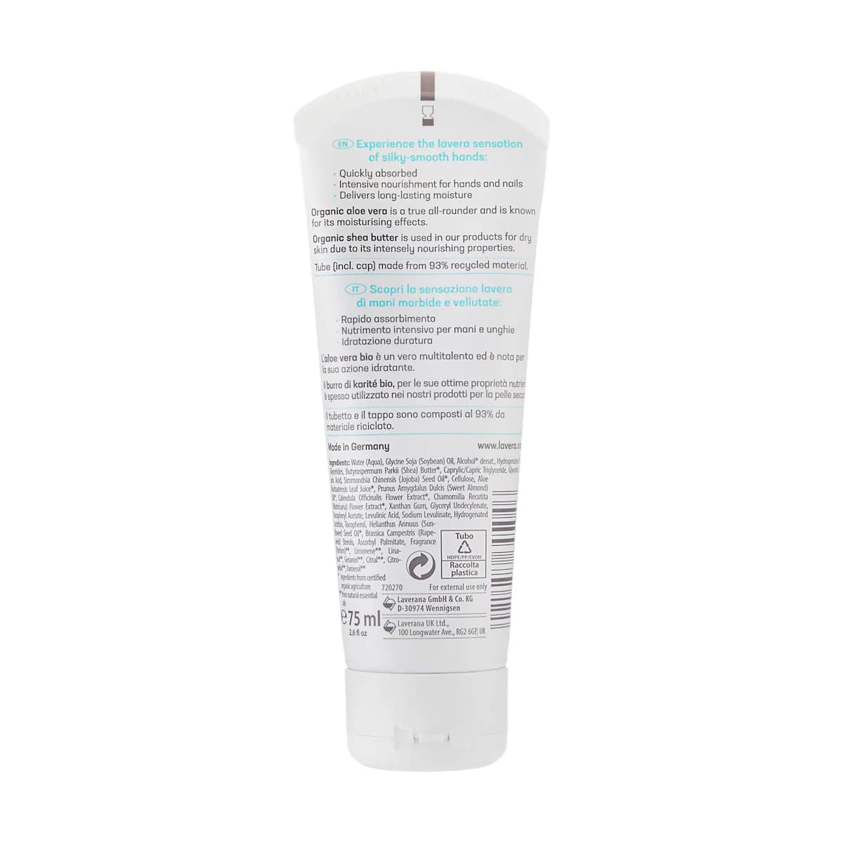 Thumbnail Lavera Basis Sensitiv Hand Cream 75ml
