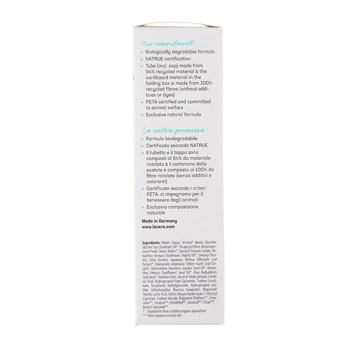 Thumbnail Lavera Basis Sensitiv Rich Moisturising Cream 50ml