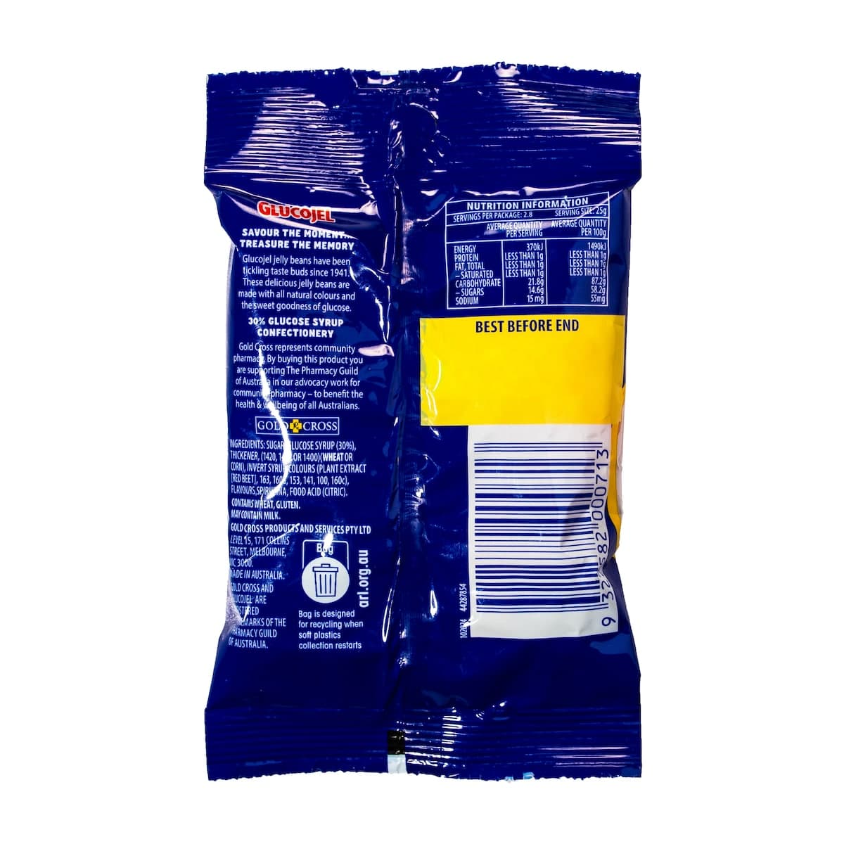 Thumbnail Gold Cross Glucojel Jelly Beans Mixed 70g