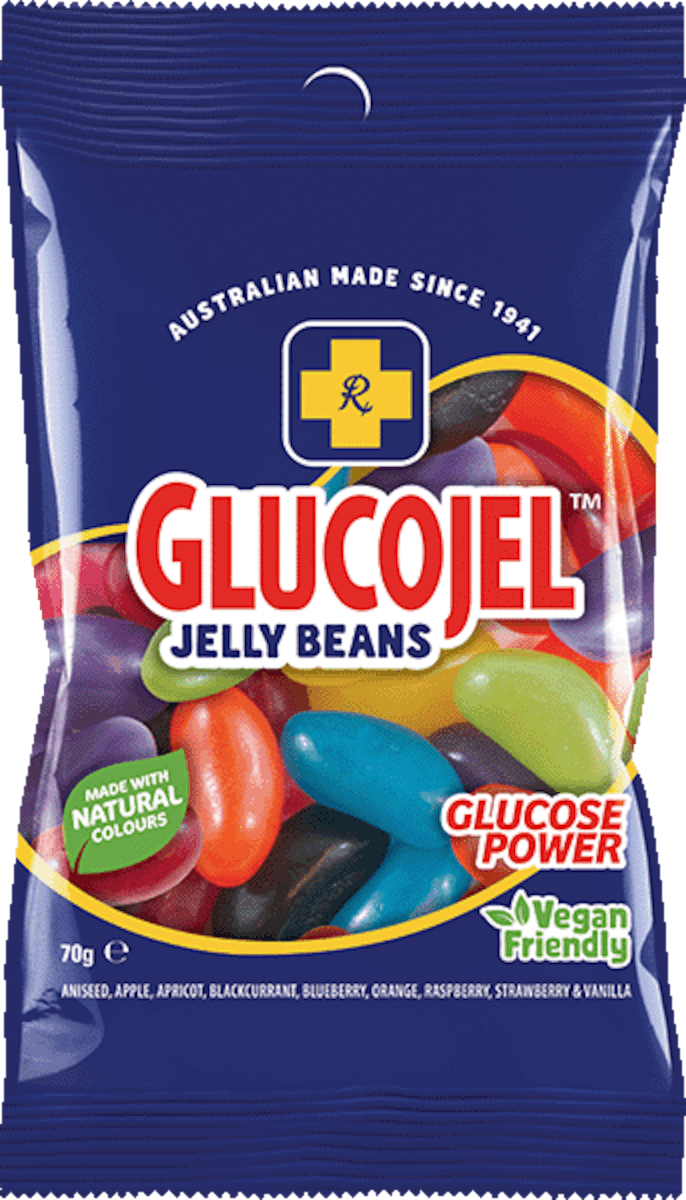 Thumbnail Gold Cross Glucojel Jelly Beans Mixed 70g