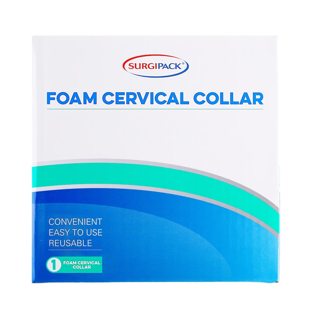 Thumbnail Surgipack Cervical Collar Foam Medium 1 Collar