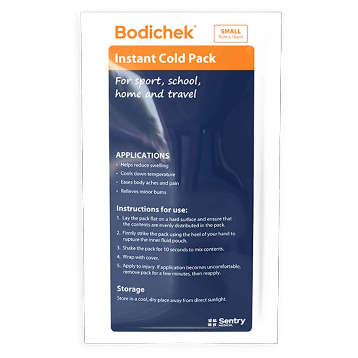 Thumbnail Bodichek Instant Cold Packs Small 16 x 9cm 2 Pack