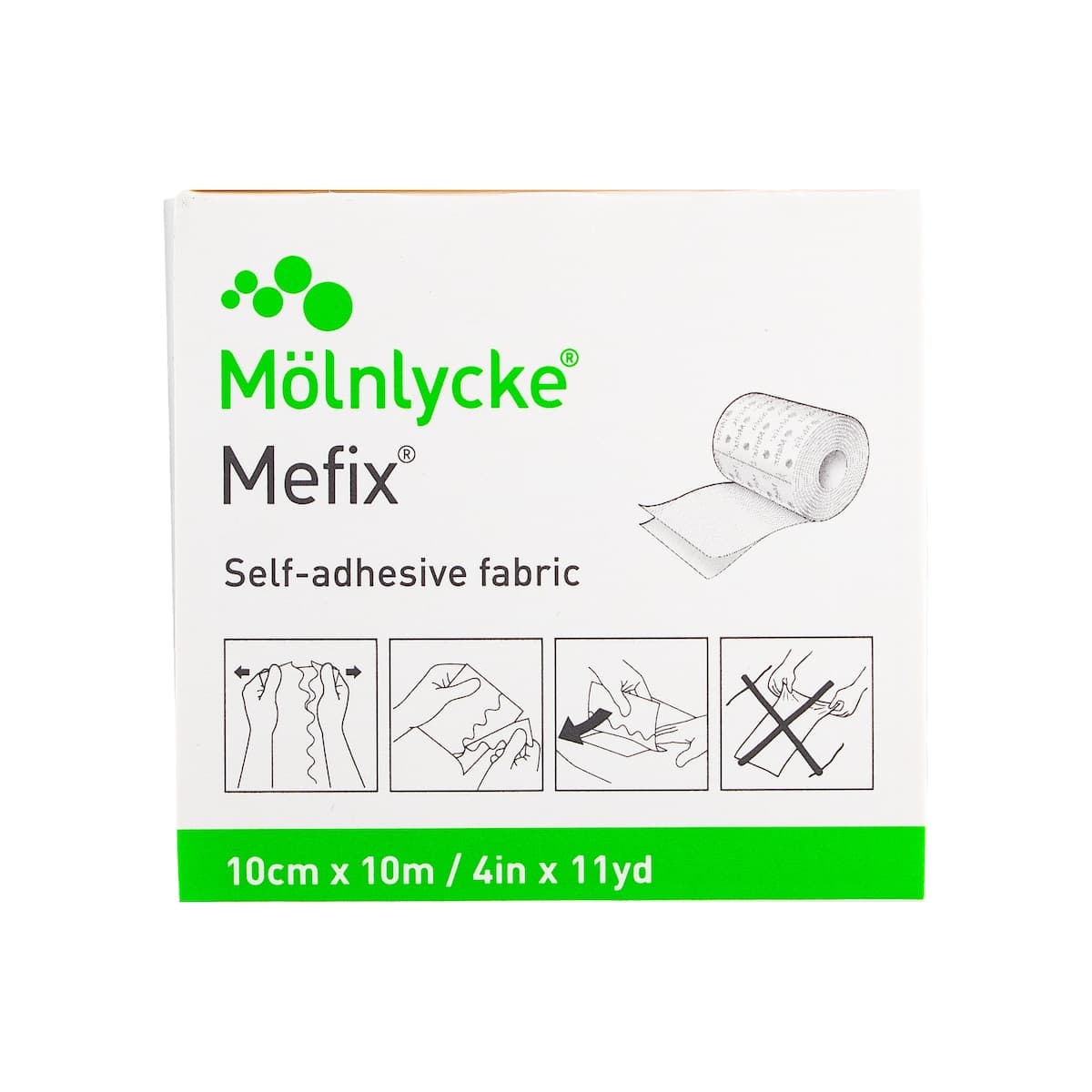 Thumbnail Mefix Self-adhesive Fabric Dressing 10cm x 10m