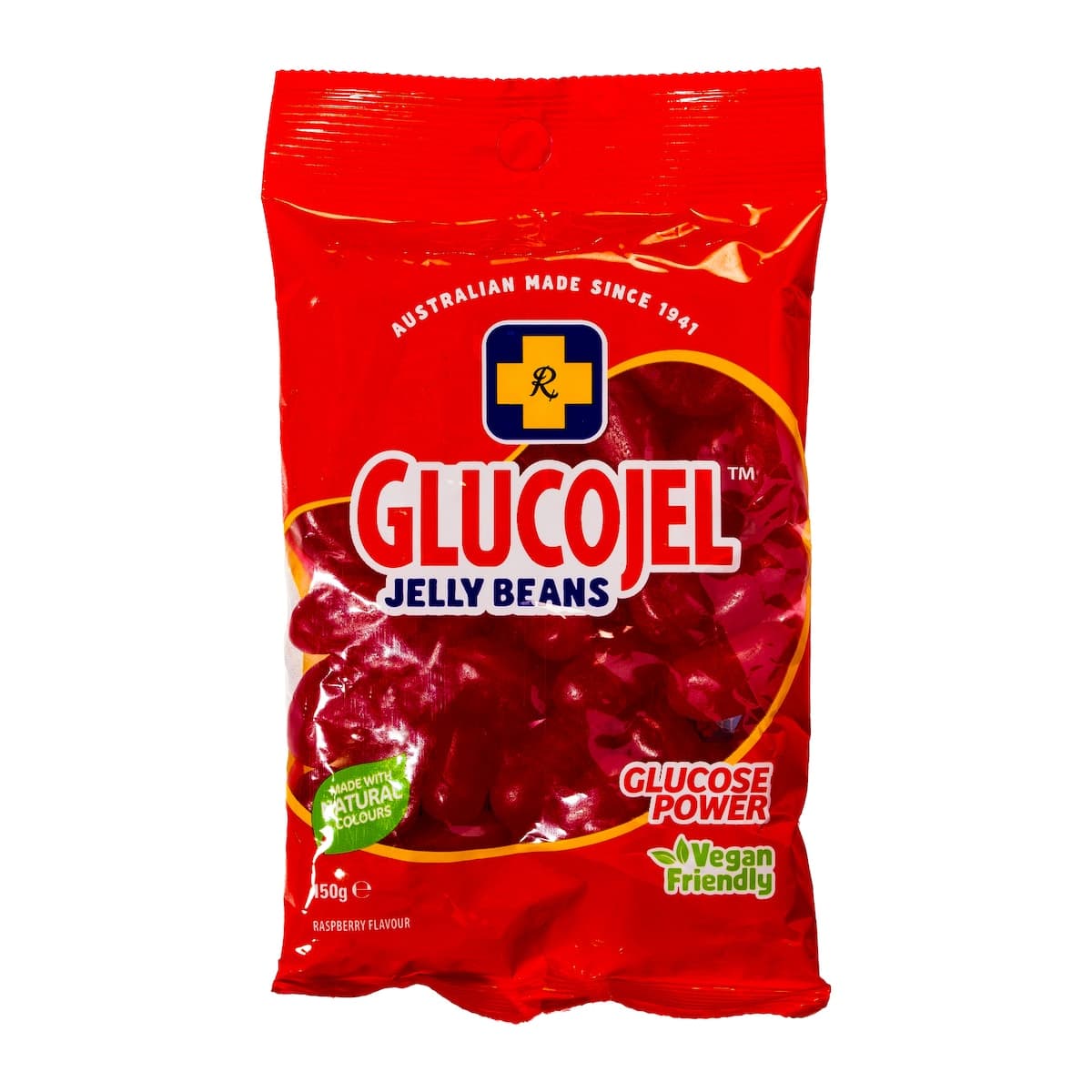 Thumbnail Gold Cross Glucojel Red Jelly Beans 150g