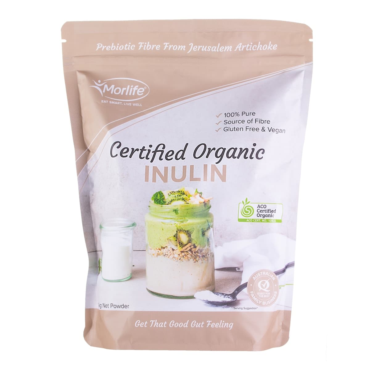 Thumbnail Morlife Certified Organic Inulin Powder 1kg