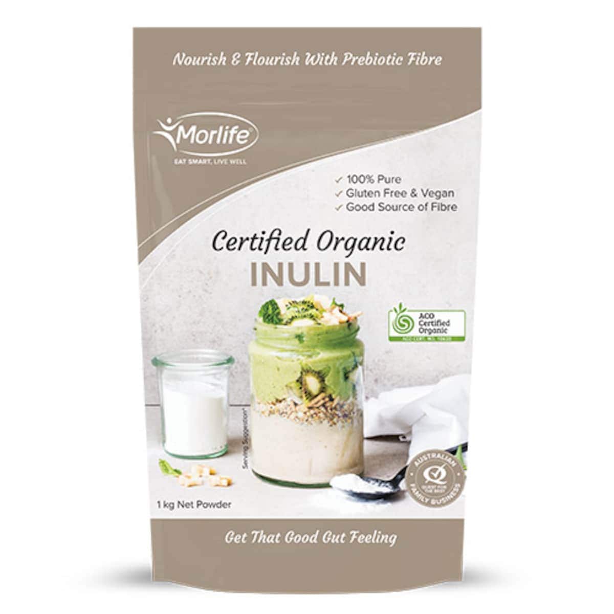 Thumbnail Morlife Certified Organic Inulin Powder 1kg