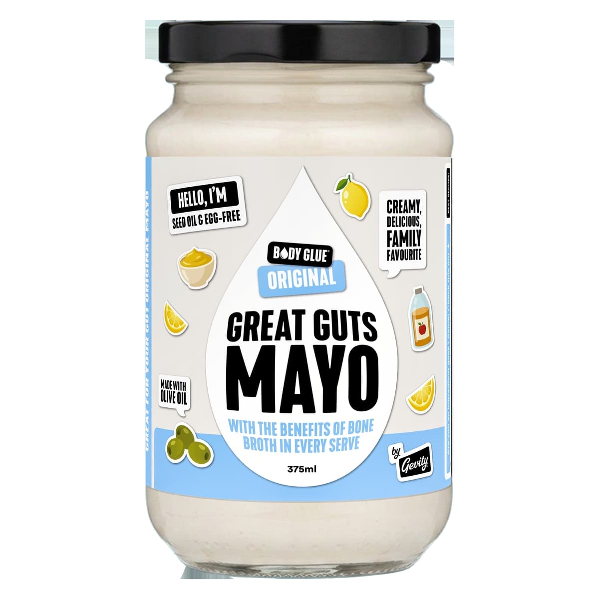 Thumbnail Gevity Rx Bone Broth Sauce Great Guts Mayo 375ml