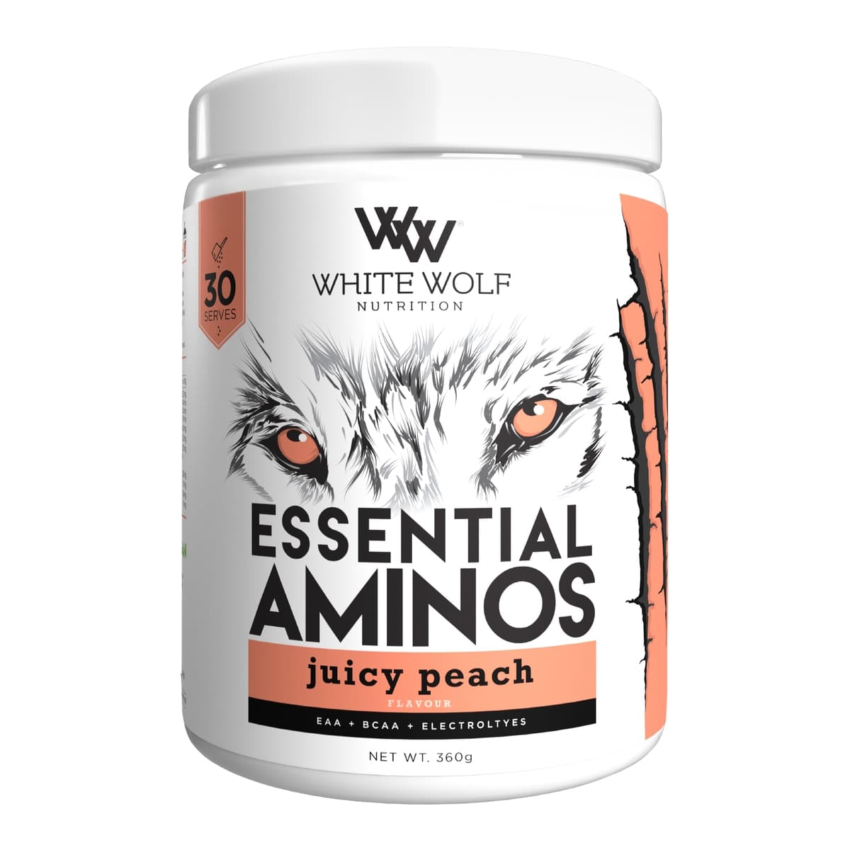 Thumbnail White Wolf Nutrition Aminos Juicy Peach 360G