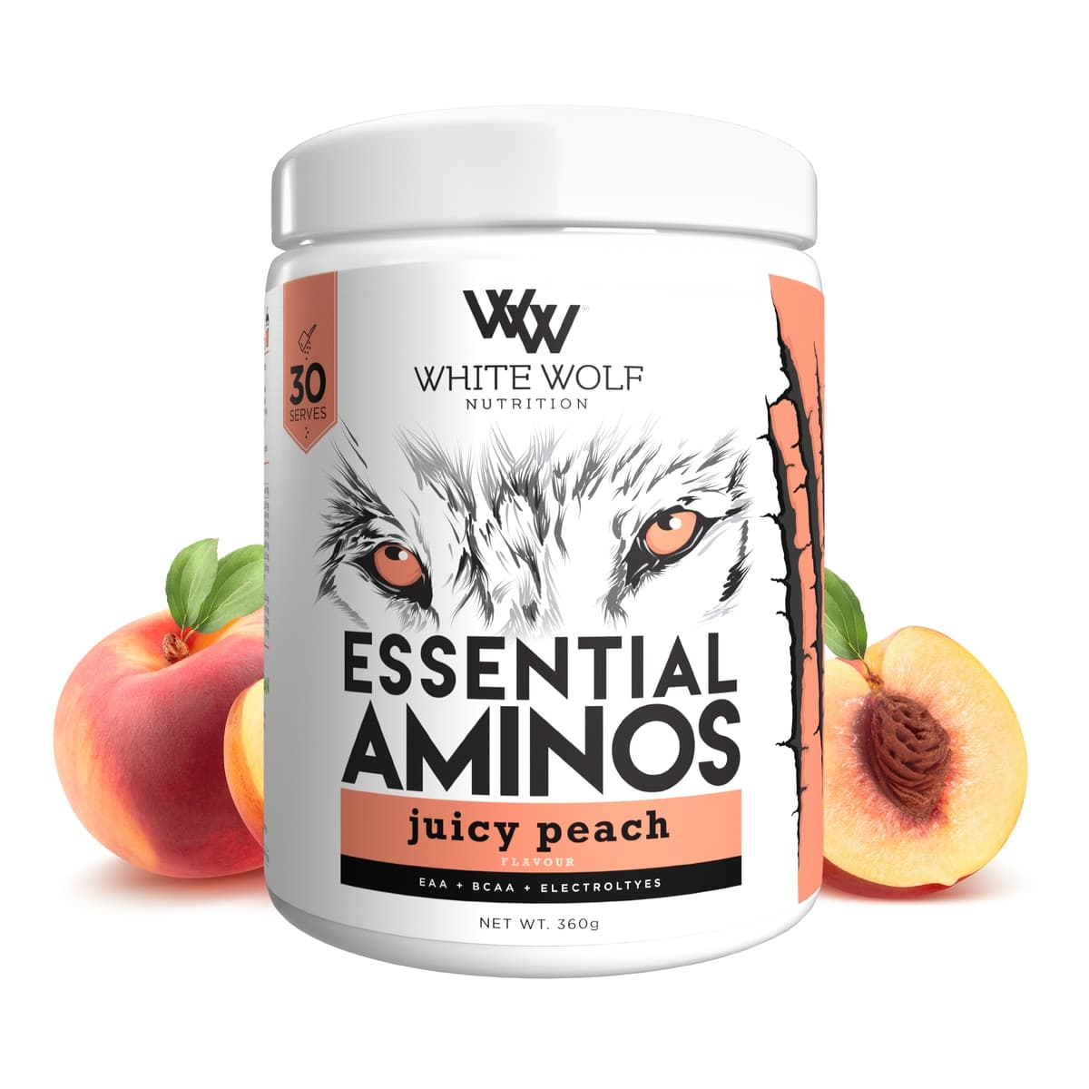 Thumbnail White Wolf Nutrition Aminos Juicy Peach 360G
