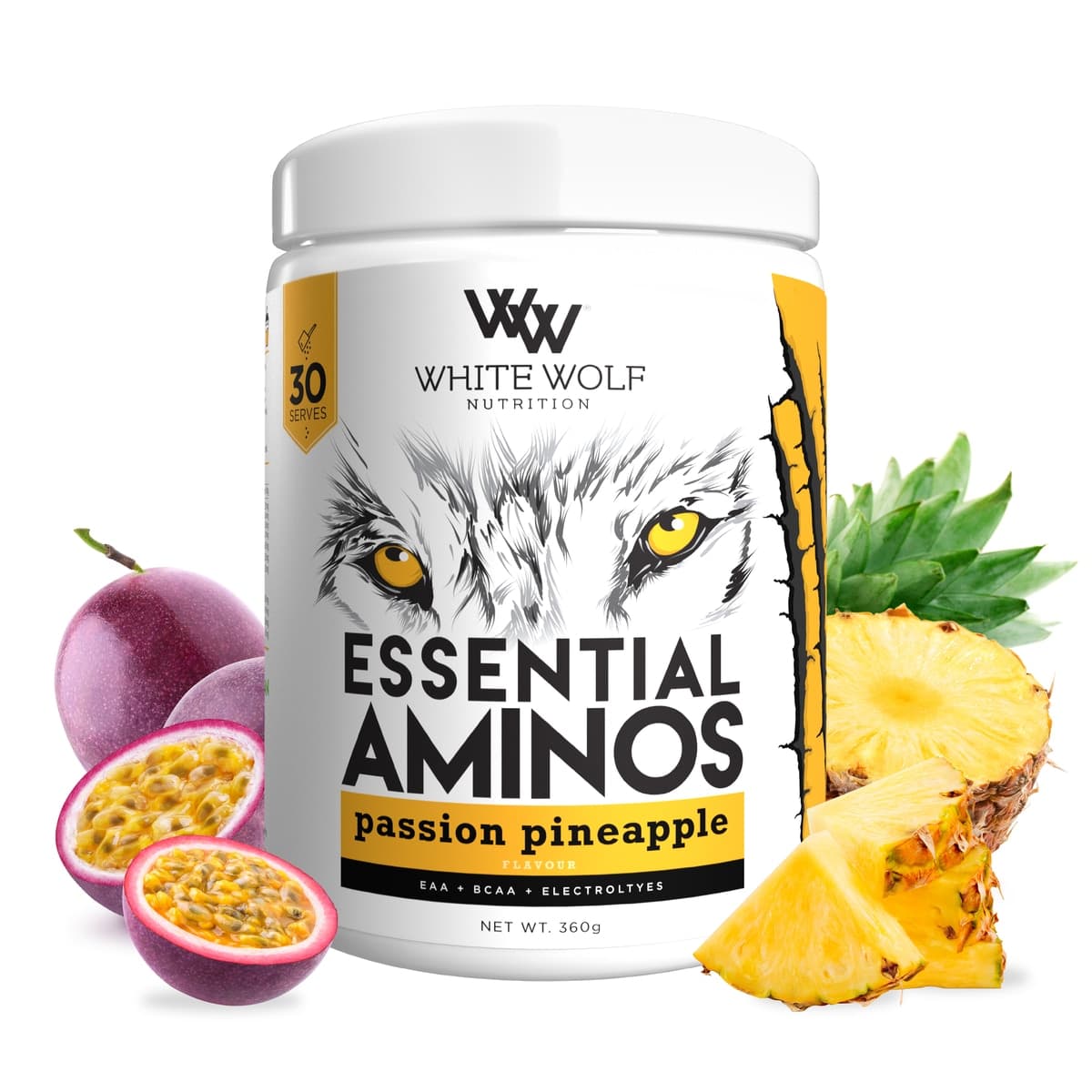 Thumbnail White Wolf Nutrition Aminos Passion Pineapple 360G