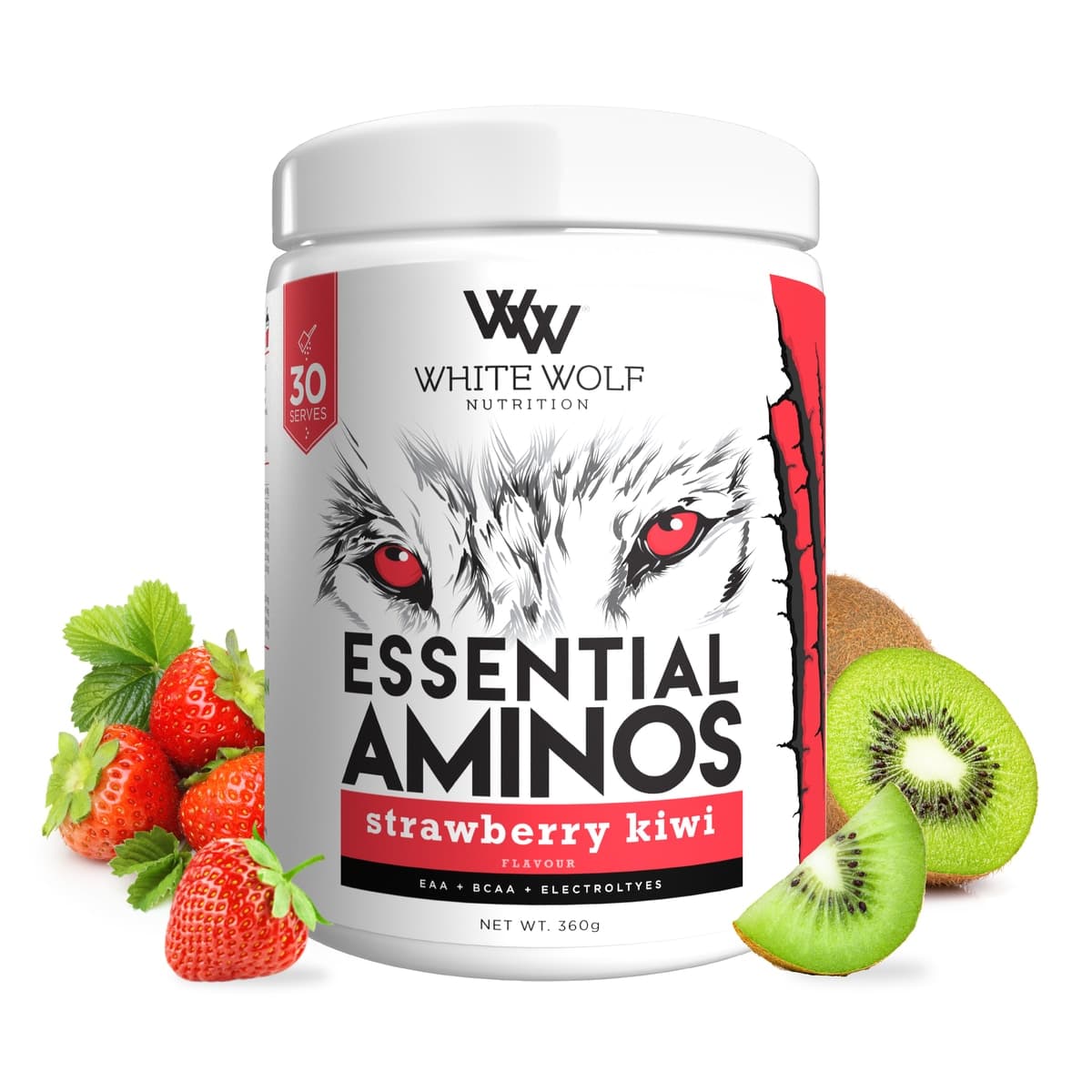 Thumbnail White Wolf Nutrition Aminos Strawberry Kiwi 360G