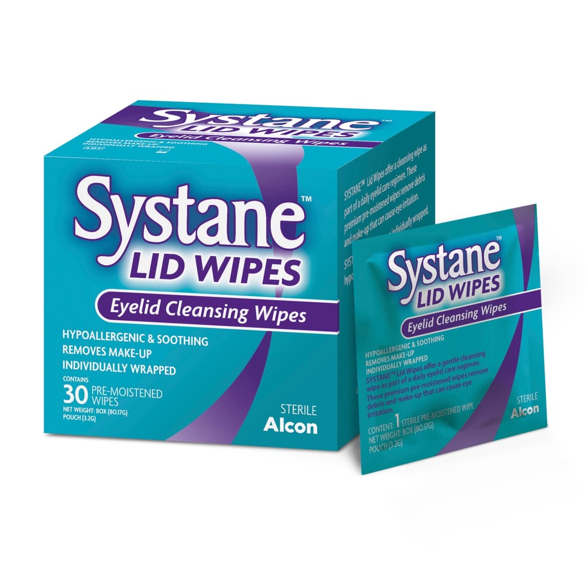 Thumbnail Systane Lid Wipes Eyelid Cleansing Wipes 30 Pack