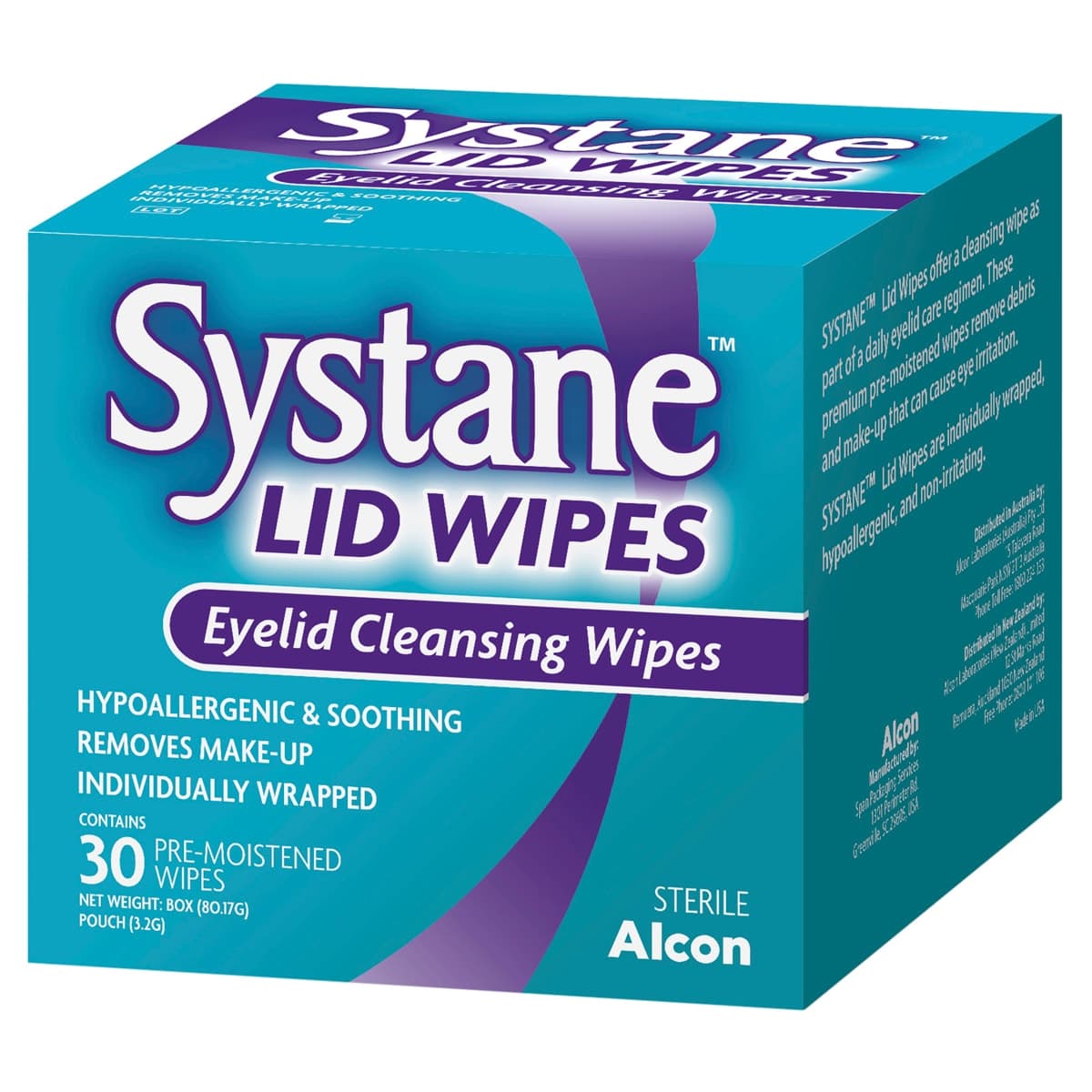 Thumbnail Systane Lid Wipes Eyelid Cleansing Wipes 30 Pack