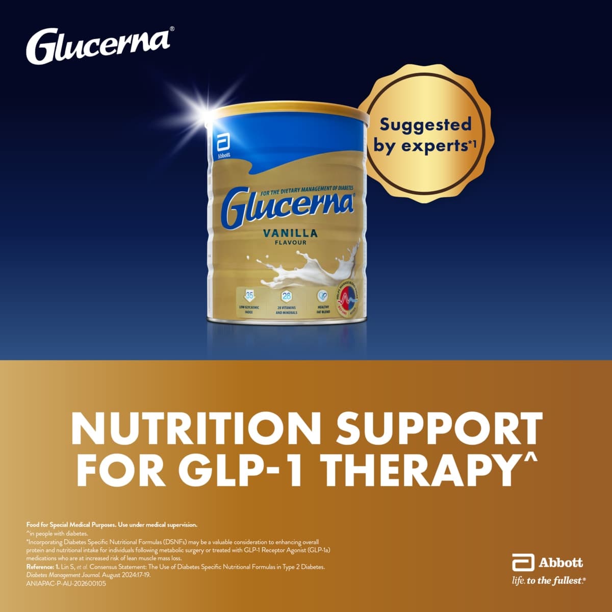 Thumbnail Glucerna Shake Vanilla Flavour 850g