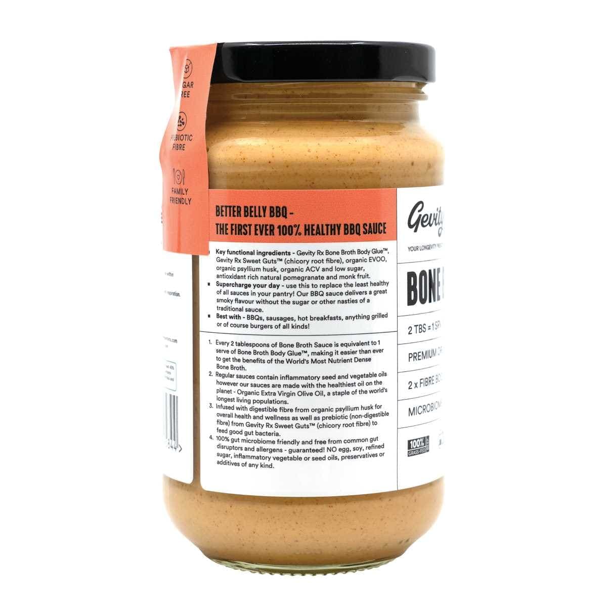 Thumbnail Gevity Rx Bone Broth Sauce Better Belly BBQ 375ml