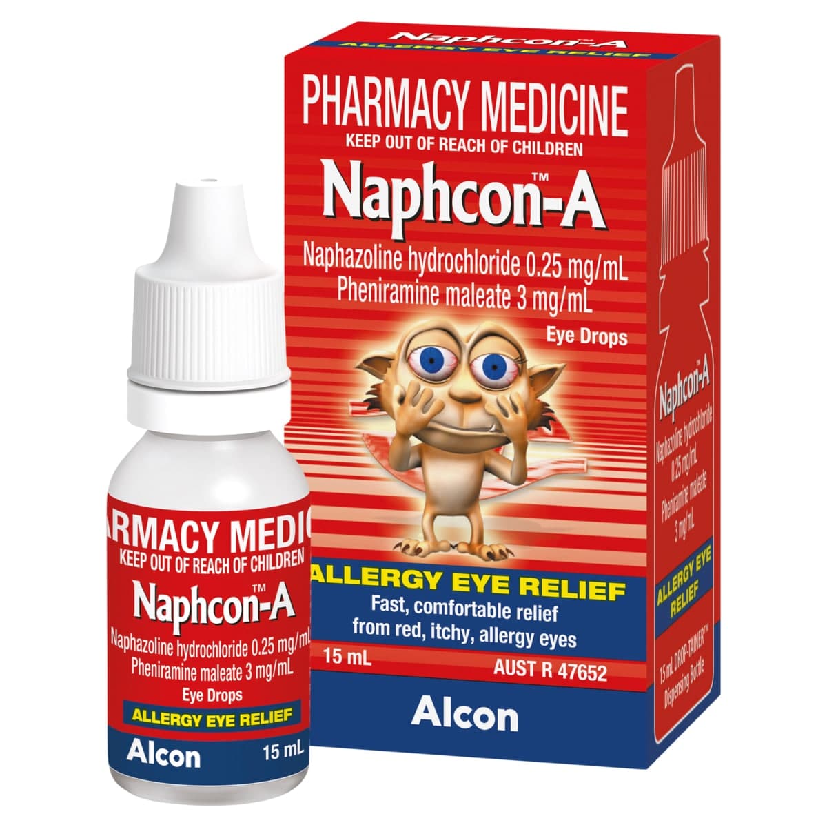 Thumbnail Naphcon-A Eye Drops Allergy Eye Relief 15ml
