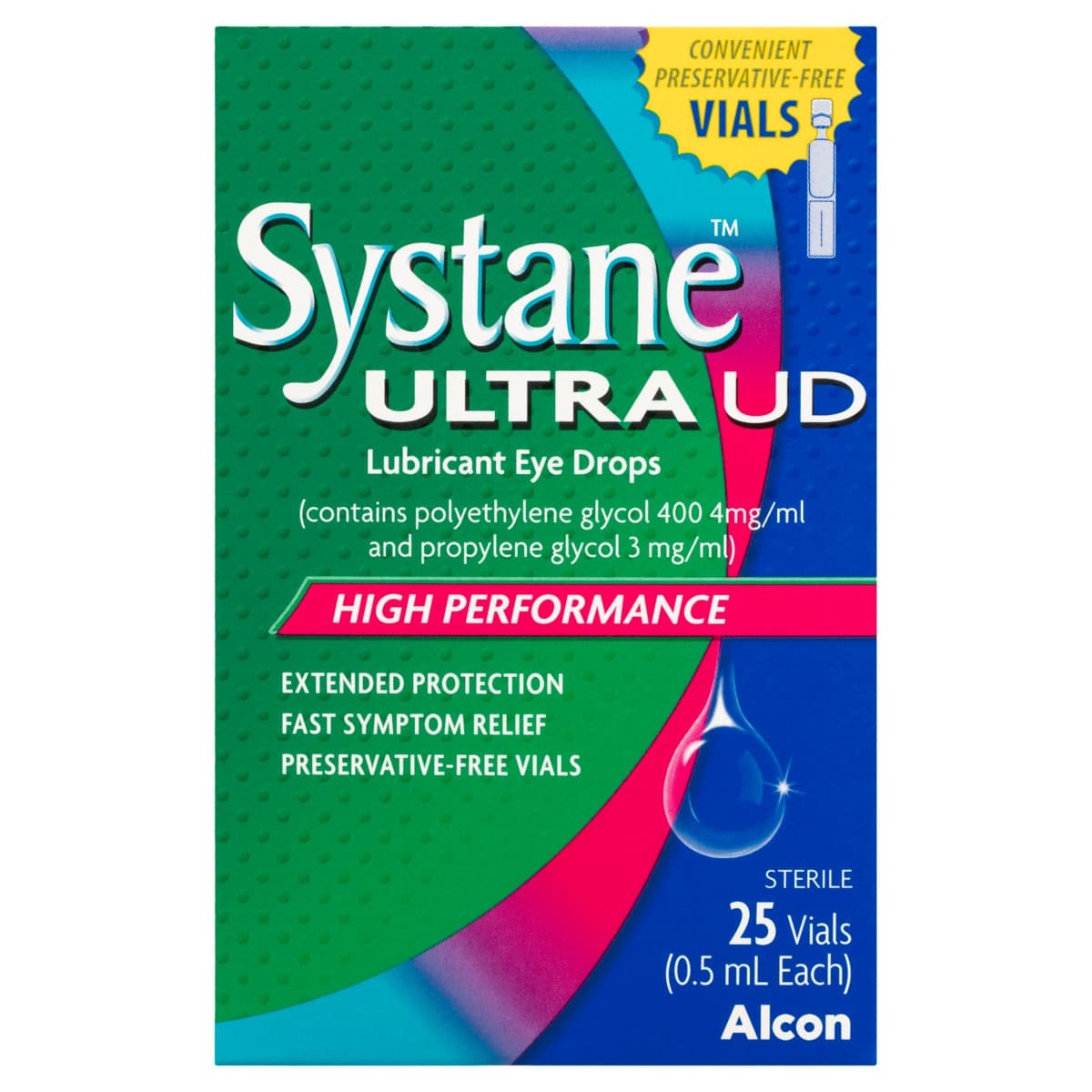 Thumbnail Systane Ultra UD Lubricating Eye Drops 25 x 0.5ml Vials
