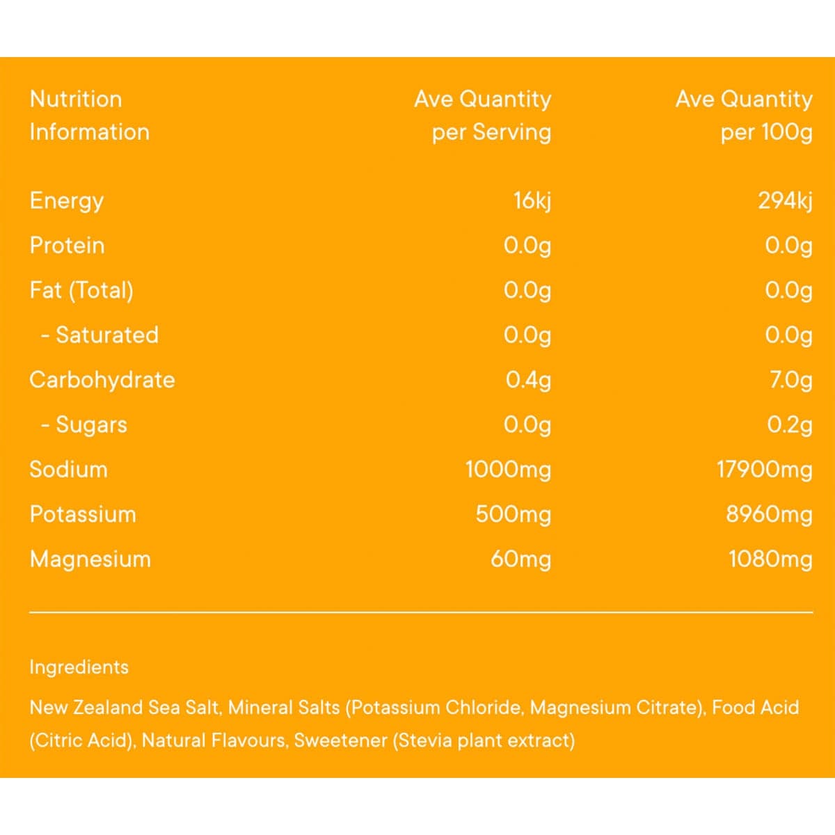 Thumbnail Elyte Hydration Powder Electrolyte Drink Orange 12 Pack