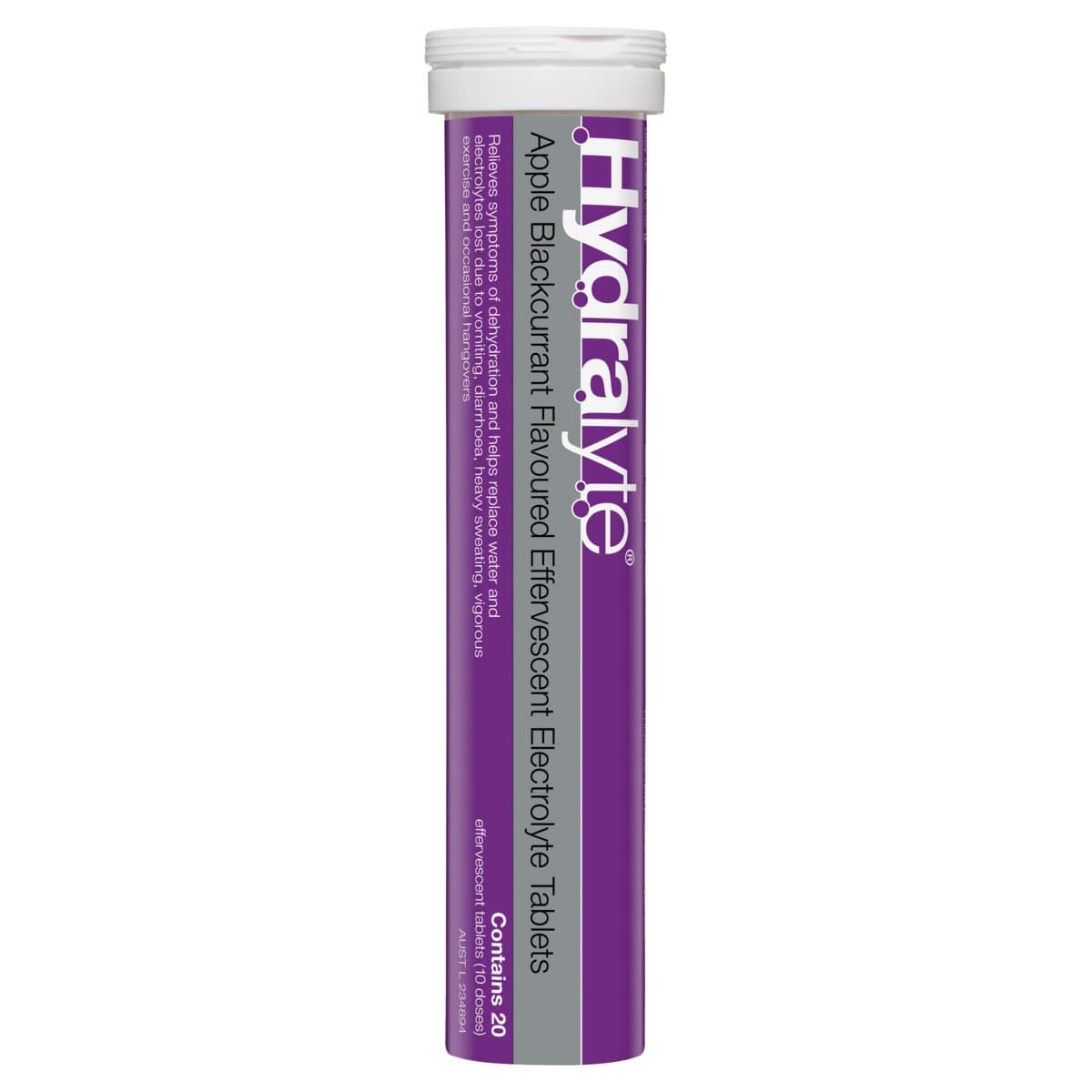 Thumbnail Hydralyte Effervescent Electrolyte Tablets Apple Blackcurrant 40 Pack