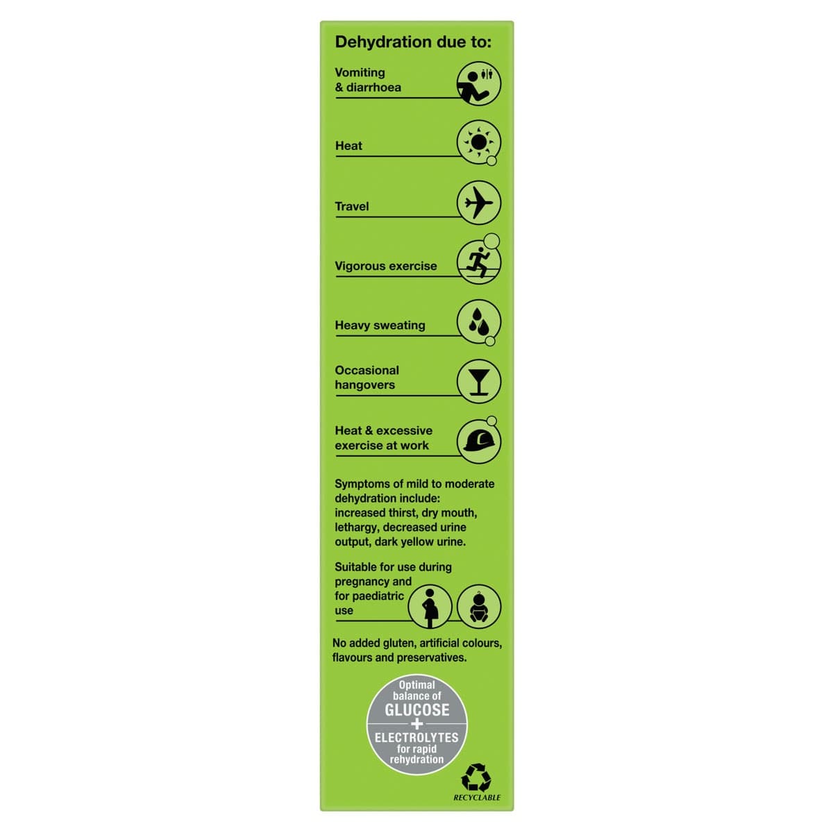 Thumbnail Hydralyte Effervescent Electrolyte Tablets Lemon Lime 20 Pack
