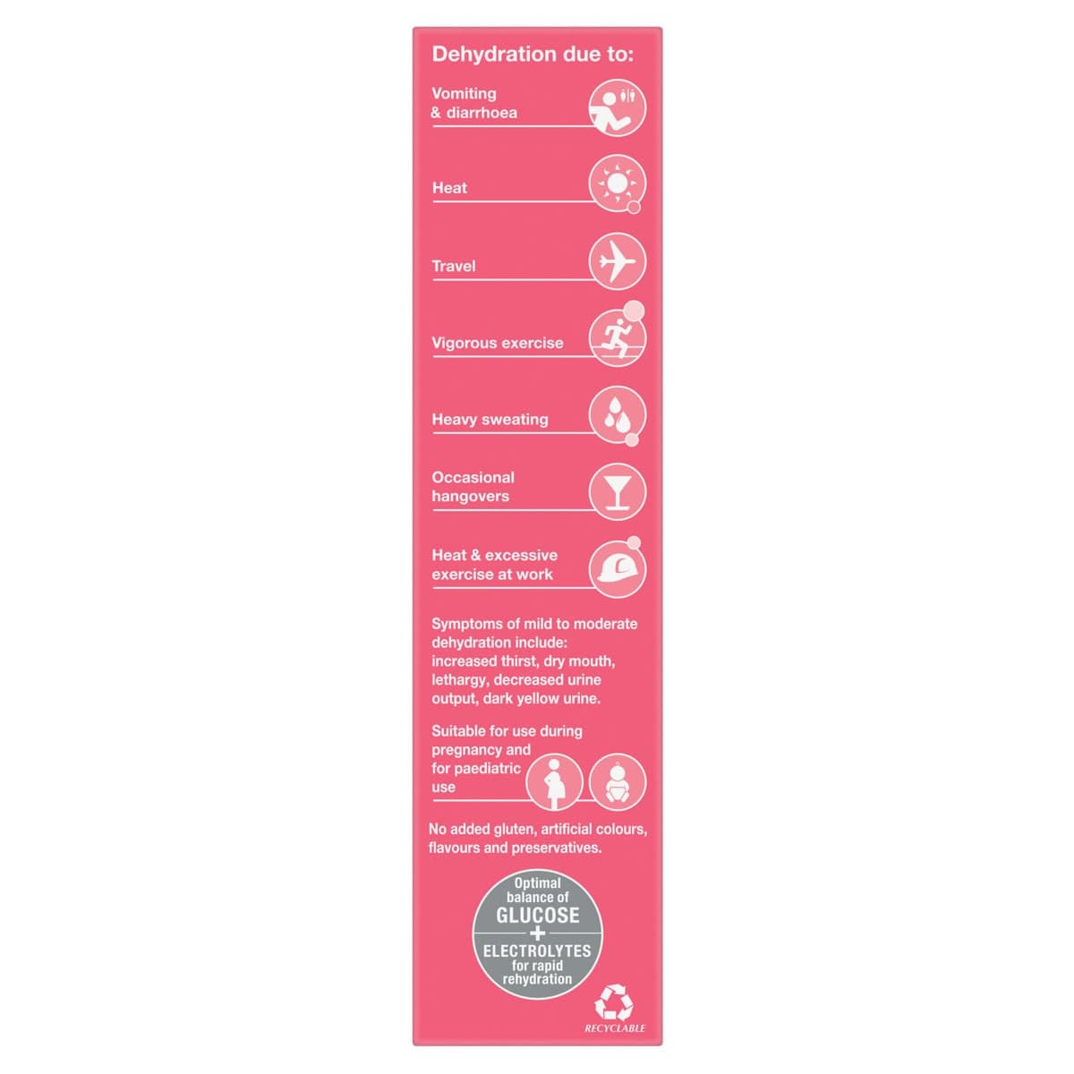 Thumbnail Hydralyte Effervescent Electrolyte Tablets Strawberry Kiwi 20 Pack
