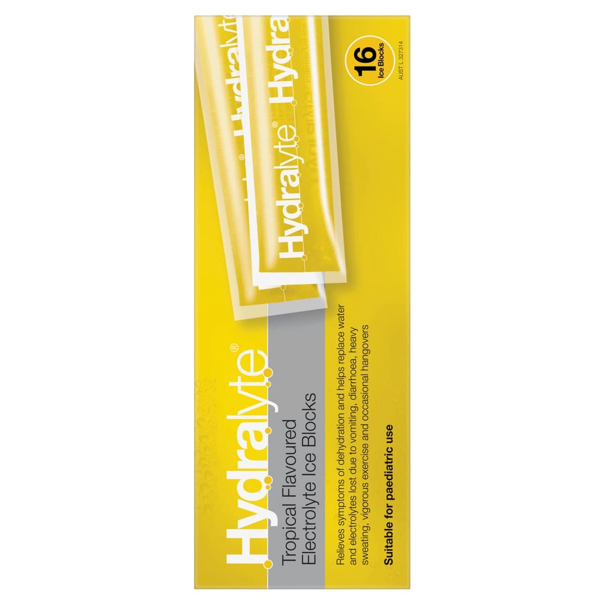 Thumbnail Hydralyte Electrolyte Ice Blocks Tropical 16 Pack