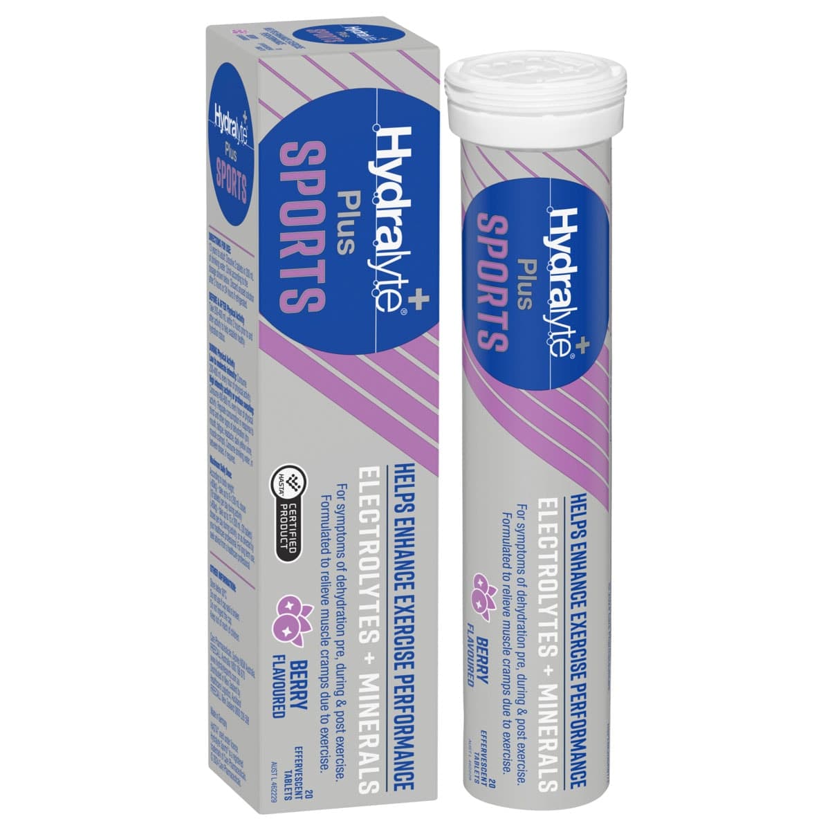 Thumbnail Hydralyte Plus Sport Effervescent Electrolyte Tablets 20 Pack