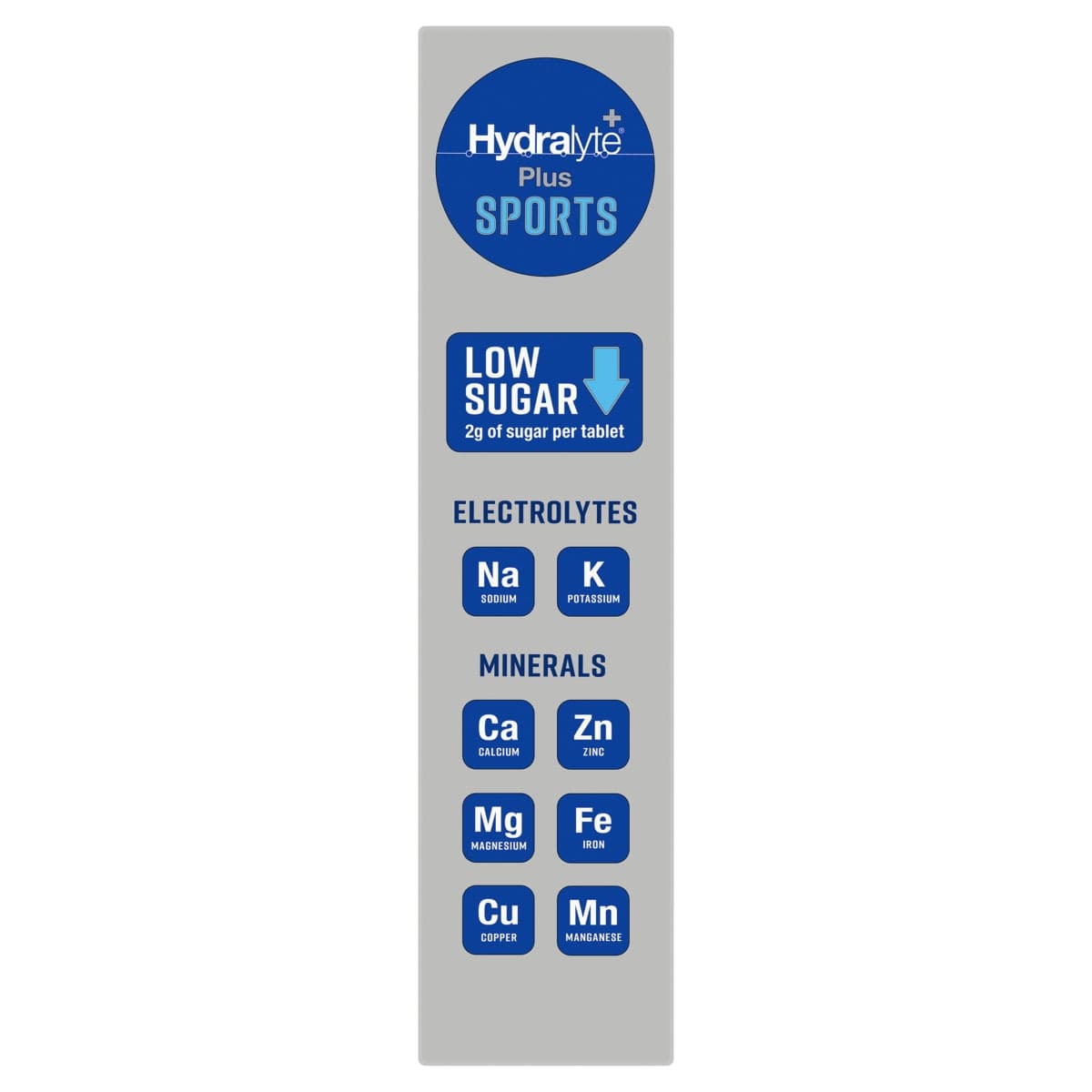 Thumbnail Hydralyte Plus Sport Effervescent Electrolyte Tablets Blueberry 20 Pack