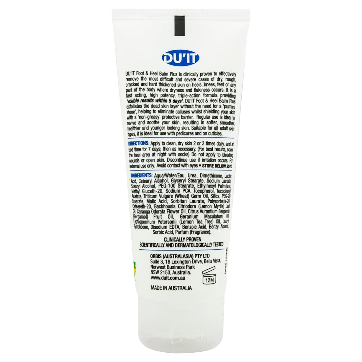 Thumbnail Duit Foot & Heel Balm Plus Foot Cream 50ml
