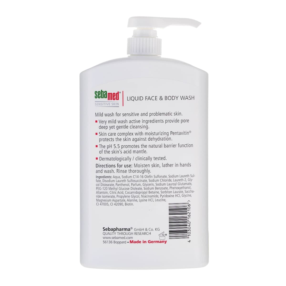 Thumbnail Sebamed Liquid Face & Body Wash 1 Litre