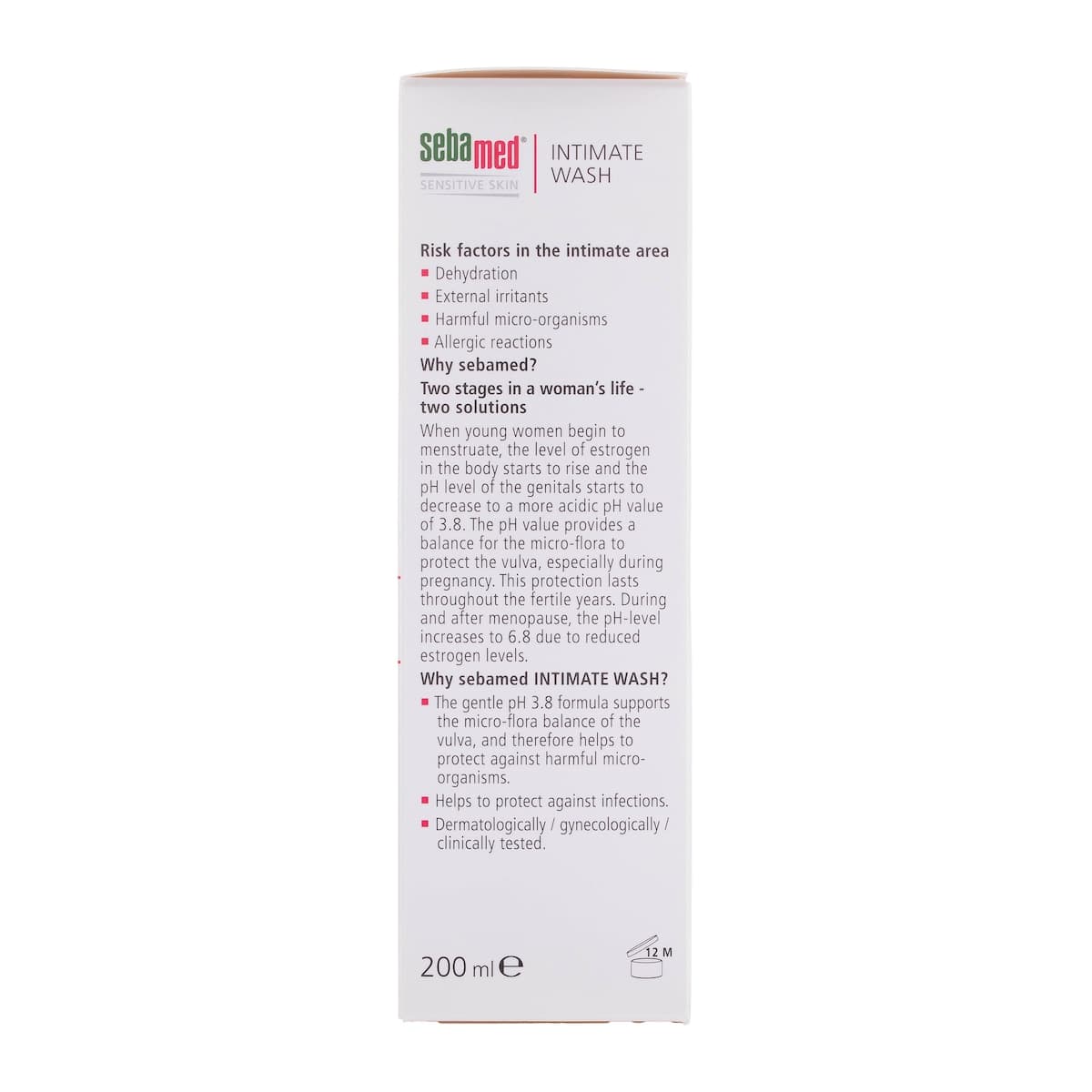 Thumbnail Sebamed Feminine Intimate Wash pH3.8 200ml