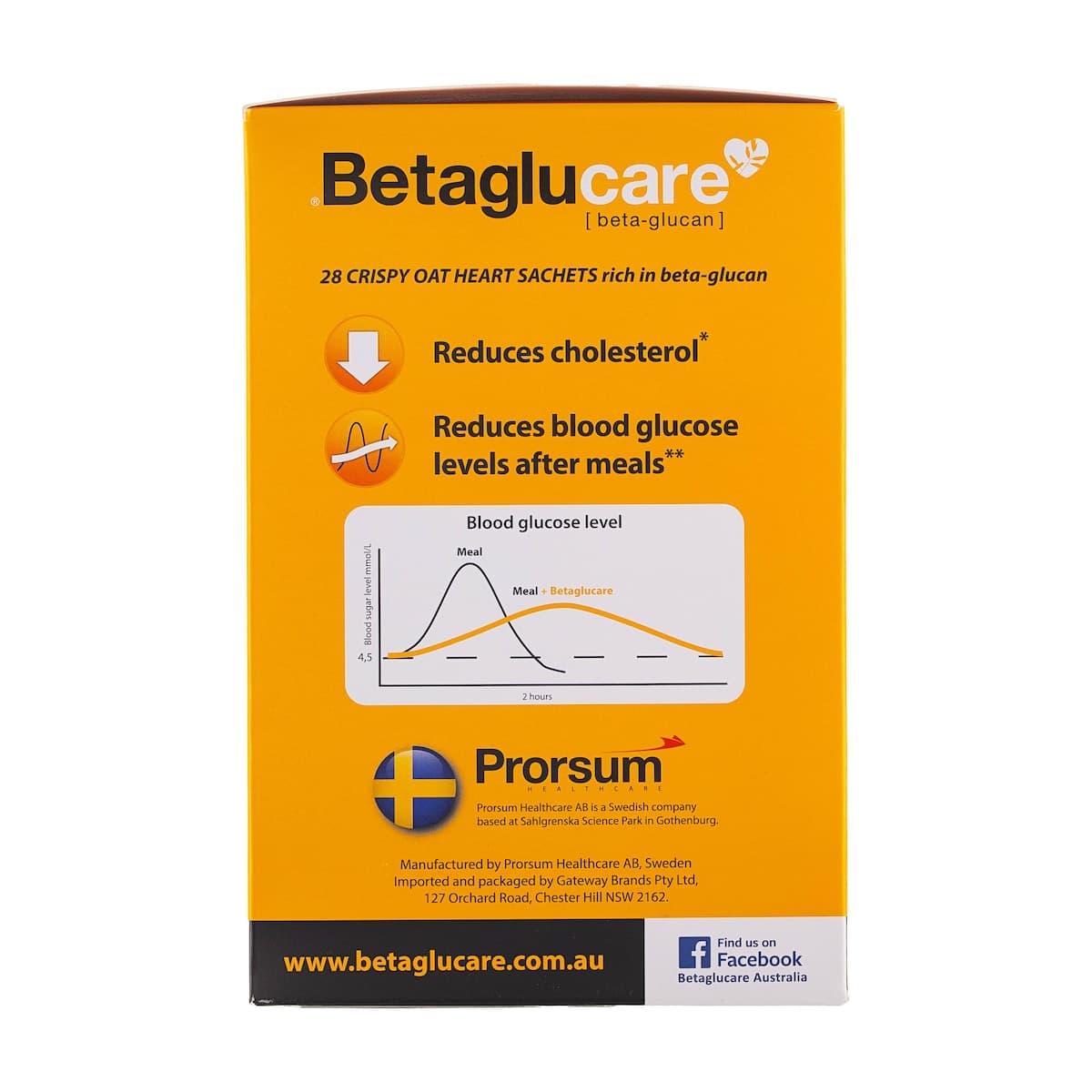 Thumbnail Betaglucare Oat Hearts Sachets 28 x 25g