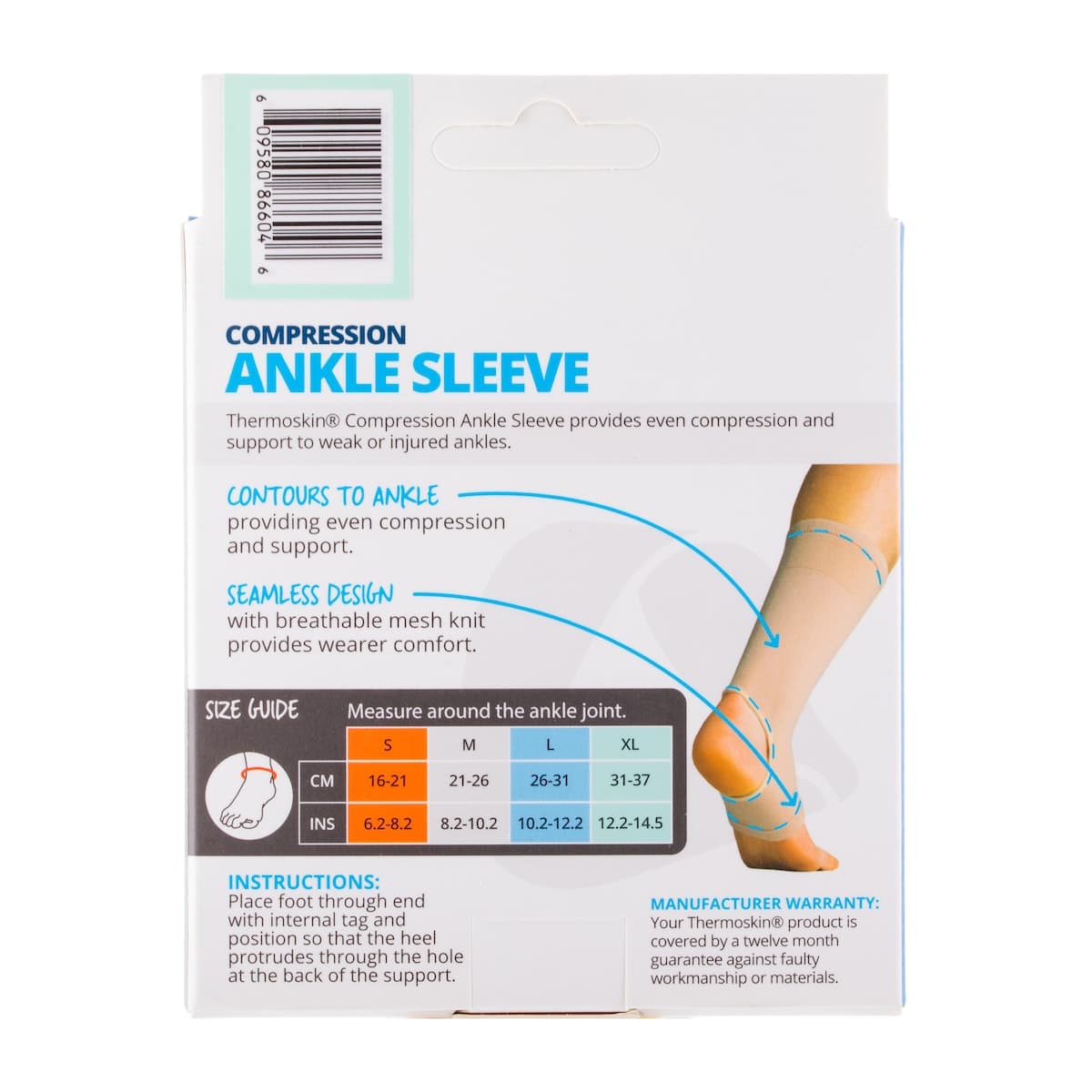 Thumbnail Thermoskin Compression Ankle Sleeve XL