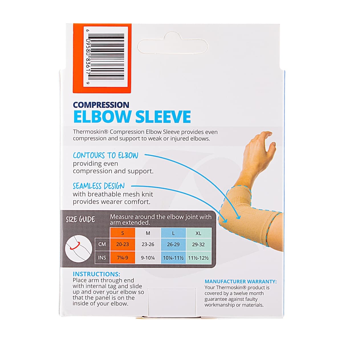 Thumbnail Thermoskin Compression Elbow Sleeve S